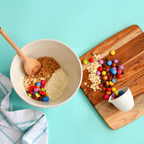 SIGNATURE RAINBOW OAT Cookie Mix - Crunchy | Chewy | OMG. Makes 6 or 12 fun & easy cookies