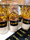 R U OK? I'm thinking of you Cookie Mix. Makes 6 or 12 fun & easy cookies