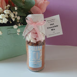 Birthday Celebrations Hot Chocolate Drink Mix in a bottle. Makes 6 or 12 delicious cookies