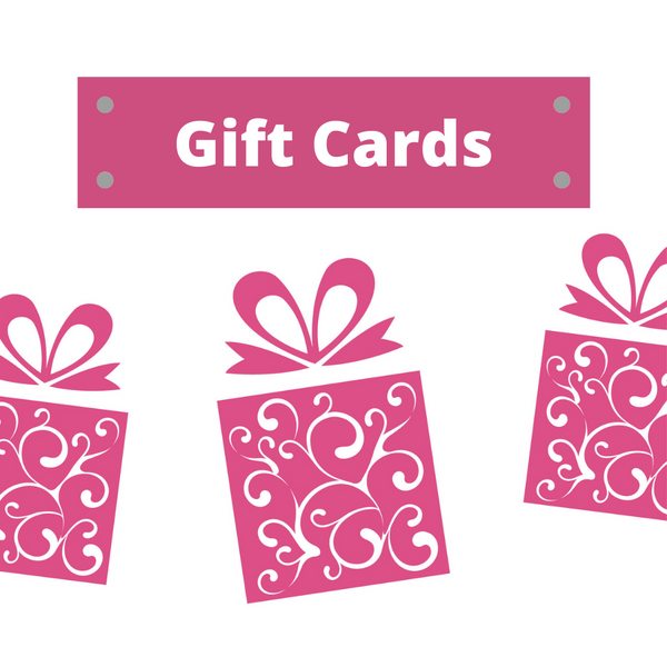 Gift Cards - Gift the gift of choice