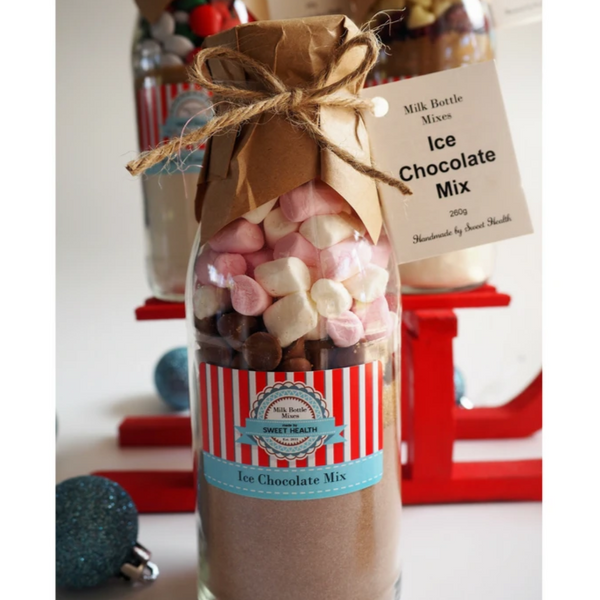 CHRISTMAS - Ice Chocolate Drink Mix. Makes 2 or 4 rich drinks