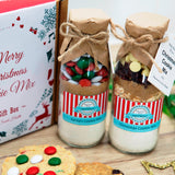 CHRISTMAS - MERRY CHRISTMAS Gift Pack. Contains 2 small cookie mixes