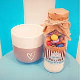 SIGNATURE Choc Lovers Cake-in-a-Mug Mix in a Bottle. Makes a 2 rich dessert mugs designed to share