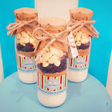 SIGNATURE Christmas Cake-in-a-Mug Mix in a Bottle. Makes 2 Chrsitmas spiced dessert mugs designed to share