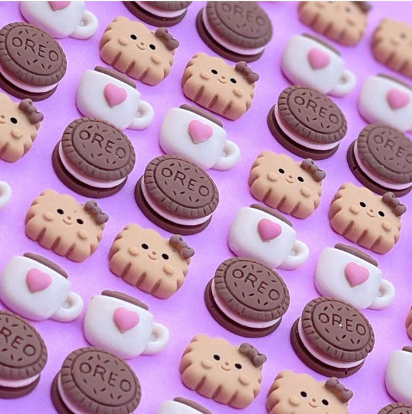 BAKING ACCESSORIES - Sweet As Sugar Jewellery - Hot Chocolate Stud Earrings