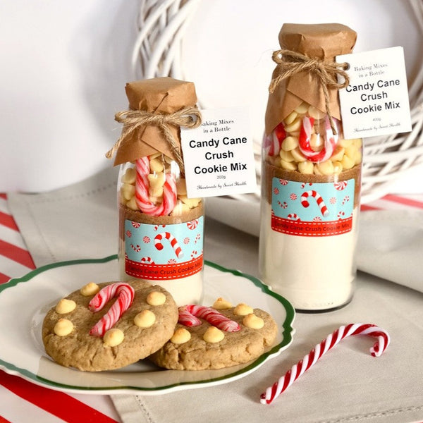 CHRISTMAS - Candy Cane Crush Cookie Mix in a bottle