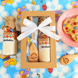 Baking Box - Smartie Happy Birthday - Bright Stripes Apron