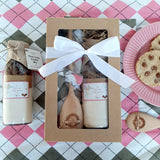 Baking Box - Cheeky Pun - Red & Pink Apron