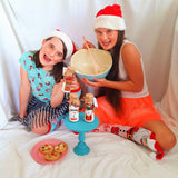 CHRISTMAS - Baking In Socks Bundle (Santa & Rudolph). MadMia Socks plus Christmas Cookie Mix
