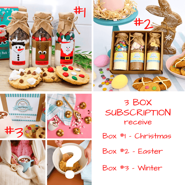 Triple The Fun - Subscription Gift Packs - (includes 9 x Baking Mixes plus FREE delivery)
