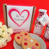 VALENTINE'S Day GIFT PACK - Sweet | Love | Perfect. Makes 6 delicious cookies & 2 mugs decadent hot chocolate