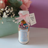 ZZZ Our 10th Celebration Cookie Mix in a bottle. Makes 6 or 12 delicious cookies