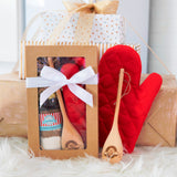 CHRISTMAS COOKIE MIX & OVEN MIT - BAKING BOX
