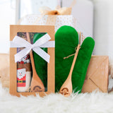 CHRISTMAS COOKIE MIX & OVEN MIT - BAKING BOX