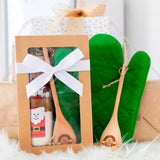 CHRISTMAS COOKIE MIX & OVEN MIT - BAKING BOX