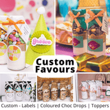 Custom Design Kid's Cookie Mix Party Favours