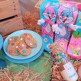 EASTER - Baking In Socks Bundle (Hello Bunny). MadMia Socks plus Easter Bunny Cookie Mix.