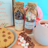 HAPPY BIRTHDAY FLORAL Gift Pack - Contains 2 of our delicious & decadent small mixes
