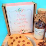 HAPPY BIRTHDAY FLORAL Gift Pack - Contains 2 of our delicious & decadent small mixes