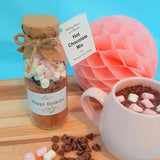 HAPPY Birthday FLORAL Cookie OR Hot Chocolate Mix. Makes the sweetest birthday gift.