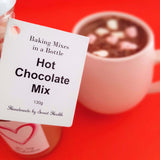 VALENTINE'S Day Hot Chocolate Drink Mix - Sweet | Love | Perfect. Makes 6 or 12 delicious cookies
