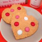 VALENTINE'S Day Cookie Mix - Sweet | Love | Perfect. Makes 6 or 12 delicious cookies