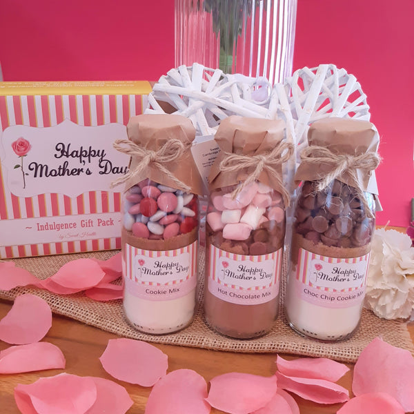 Mother's Day Indulgence Gift Pack - Contains 3 of our delicious & decadent small mixes