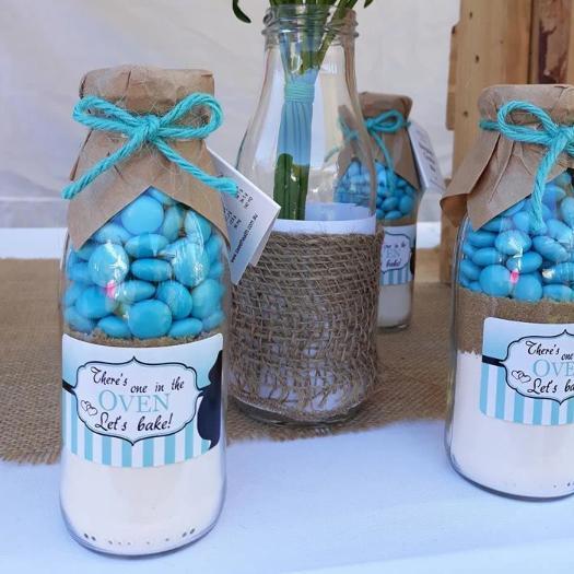 Jars Boy Baby Shower Party Favor Ideas Boy Baby Shower Party Favor