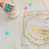 PARTY FAVOURS - UNICORN Themed "Take & Bake" Cookie Mix Gifts