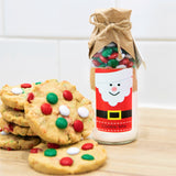 CHRISTMAS - Baking In Socks Bundle (Santa & Snowman). MadMia Socks plus Christmas Cookie Mix.