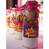PARTY FAVOURS - SUPER HERO'S Themed "Take & Bake" Cookie Mix Gifts