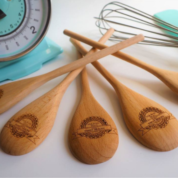 BAKING ACCESSORIES - Sweet Health Wooden Spoons