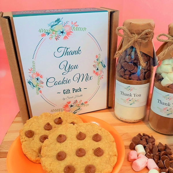 THANK YOU Cookie & Hot Chocolate Mix Gift Pack